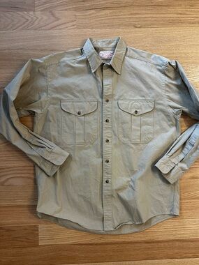 Filson Khaki Button-down shirt